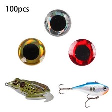 Accessorio esca da pesca must have 100 x adesivi 3D per la legatura di mosche e