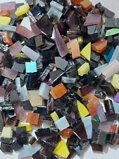TESSERE PER MOSAICO ARTISTICO-VETRO OPALESCENTE(taglio irregolare)mix colori - N
