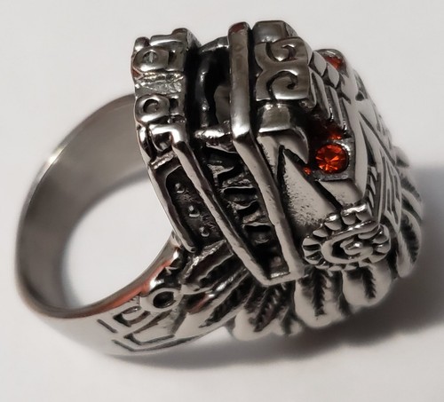 Anello azteco maya chicano - maya,