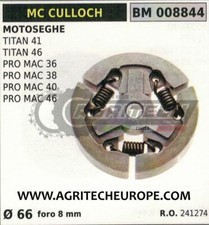 241274 FRIZIONE COMPLETA MOTOSEGA MCCULLOCH TITAN 41 46 PRO MAC 36 38 40 46 Ø66