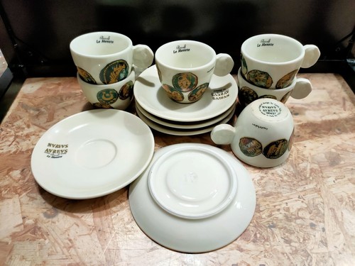 Set tazzine con piattini - tazzine,