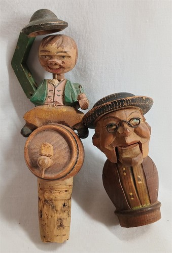 Lotto tappi bottiglie - bottiglie, legno