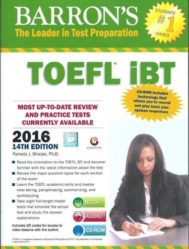Barron toefl ibt - toefl, guide