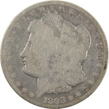 1893 CC Morgan Dollar G Buoni