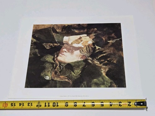 Stampa andrew wyeth 1986 - andrew,