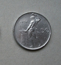 1954 50 LIRE VULCANO