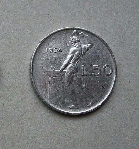 1954 lire vulcano - 1954, 50