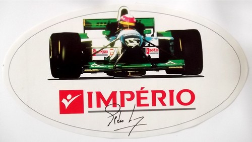Adesivo pubblicitario minardi - adesivo,
