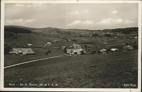 Panorama ibach blasien - st,