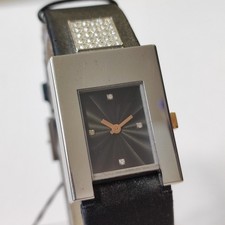 Orologio Pomellato Stress 01 010 AHA quadrante rettangolare con brillanti. Buono