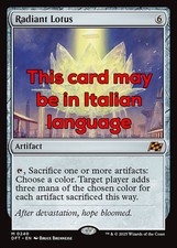 MTG RADIANT LOTUS EXC - LOTO