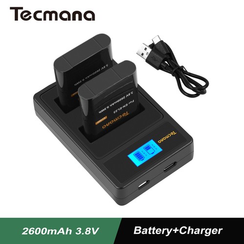 Batteria 2600mah el23 - en-el23, +