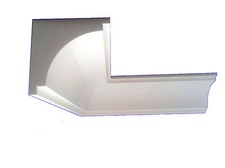 10 CORNICI IN POLISTIROLO TAGLIATE 100 X 100 X 1500 MM DECORAZIONI CASA 