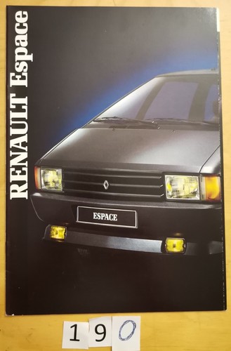 Renault espace 2000 ess - renault, et
