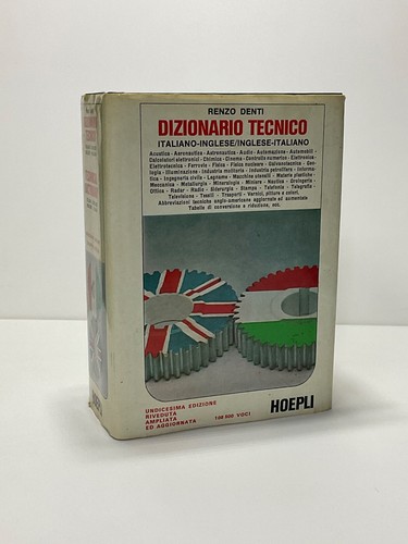 Dizionario tecnico inglese - tecnico,