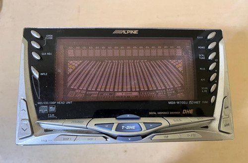 Alpine mda w700j 2din md - alpine,