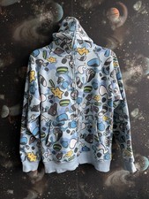 Felpa con cappuccio zip intera