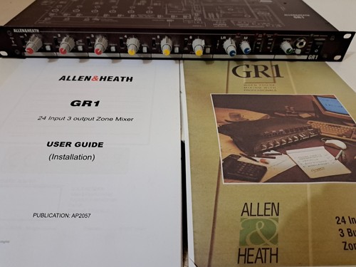 Allen heath gr1 mixer - heath,