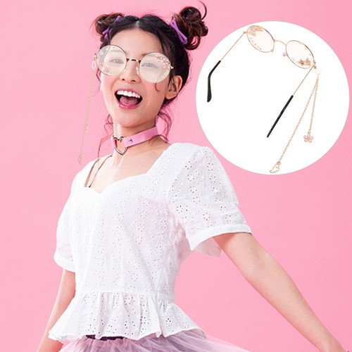 Occhiali kawaii con - occhiali, catena