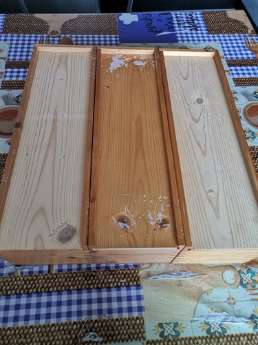 Scatola legno per - scatola, in