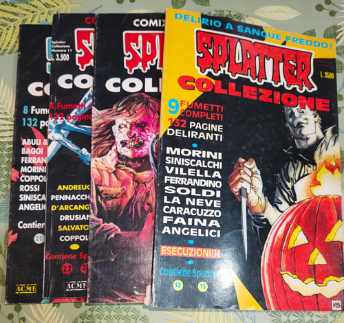 Splatter collezione acme - splatter, ed.