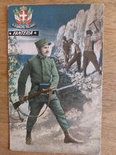 Cartolina Esercito Italiano Fanteria 1923 Rara Fp Vg Rivolta