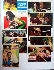 6 pbusta italiani+1 cm.70x100-IL FANTASMA GLAMOUR-MATSUKI-CRIMINE JAPAN-M17-20