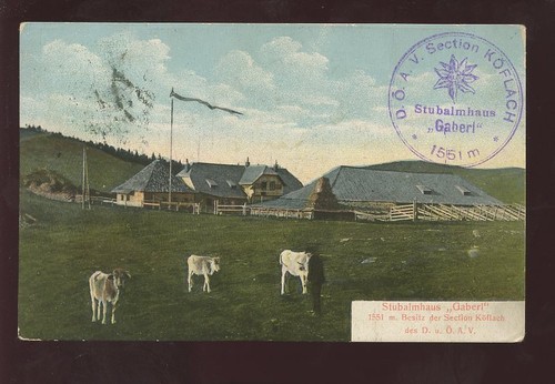 Austria 1910 ppc stubalmhaus - ppc,