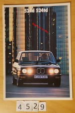 BMW SERIE 5 E28 524d 524td