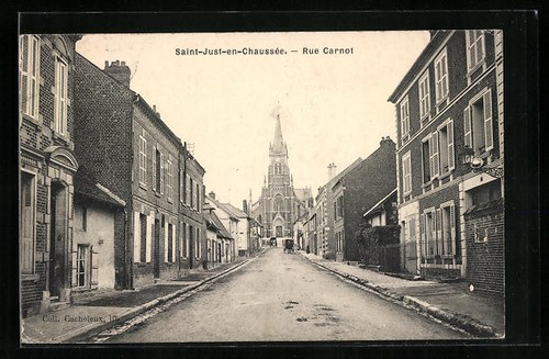 Cpa saint just chaussée - cpa, saint-just-en-chaussée