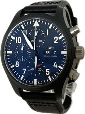 IWC Pilot's Watch Cronografo Top Gun IW389101 Orologio Uomo Automatico Ottimo A4773