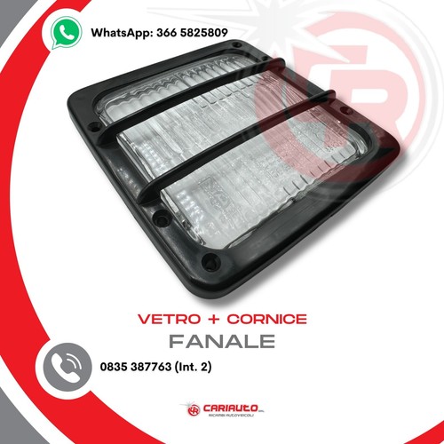 Vetro cornice faro trattore - vetro,