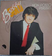 disco autografato bobby solo