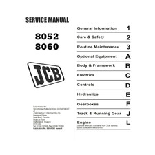Manuale di servizio per JCB