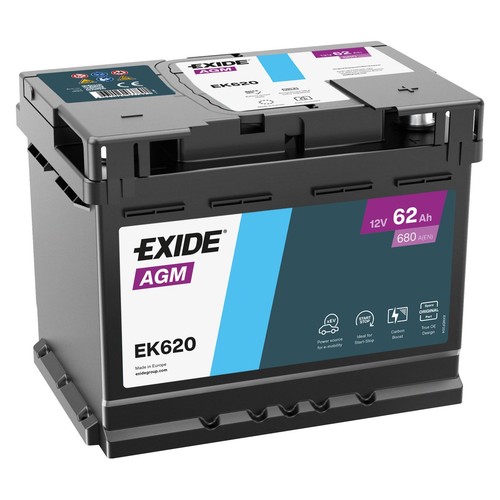 Exide ek620 batteria auto - exide,