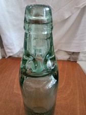 Bottiglia Di Vetro Gassosa Pallina Anno 1940-1950 Vintage Vetreria Livorno 