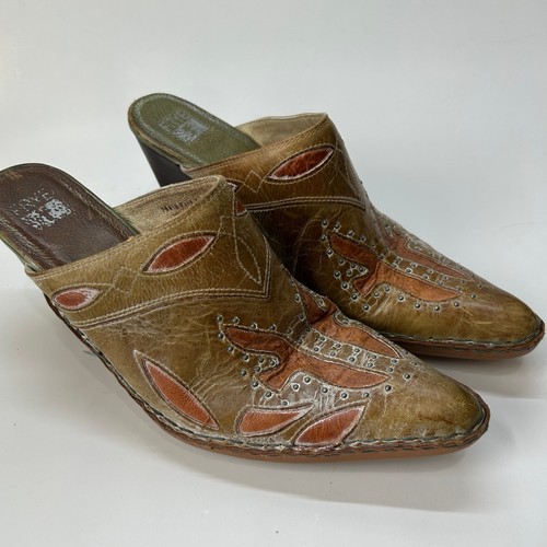 Zoccoli punta frye vintage - punta,