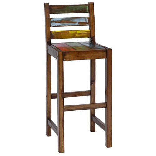 Sgabelli bar legno - 2x, da