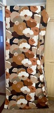 Huge Pair Of Vintage 1970s Lined  Curtains 400cm x 235cm Each  Curtain 