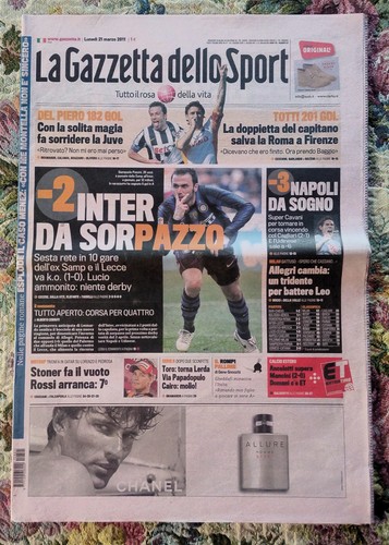 Gazzetta dello sport marzo - gazzetta,