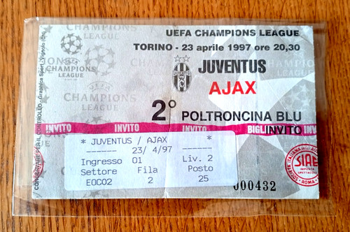 Biglietto uefa champions - biglietto,