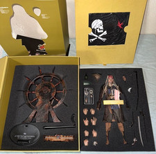 Hot Toys DX06 Pirati dei Caraibi Jack Sparrow Modellino 1/6 con scatola INUTILIZZATO
