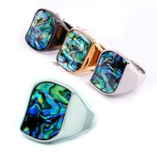 Anello geometrico Nature