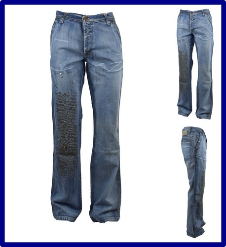 Jeans uomo zampa gamba - da,