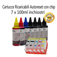 KIT 5 Cartucce Ricaricabili