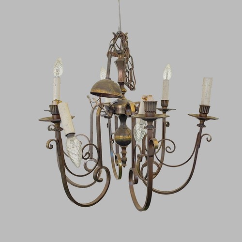 Lampadario deco metallo - deco,
