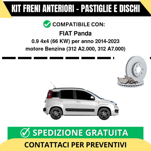 Kit freni anteriori - freni,