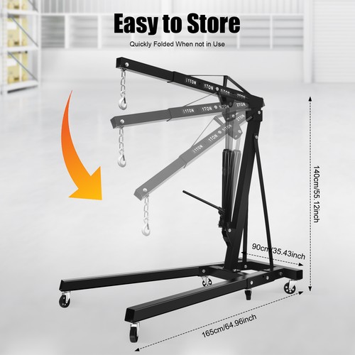 4409lbs shop crane lift - 2t/4409lbs,