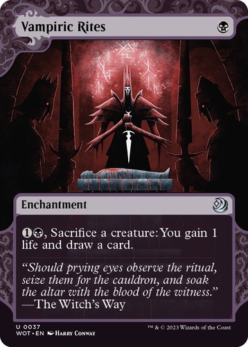 Vampiric rites wilds - wilds, of