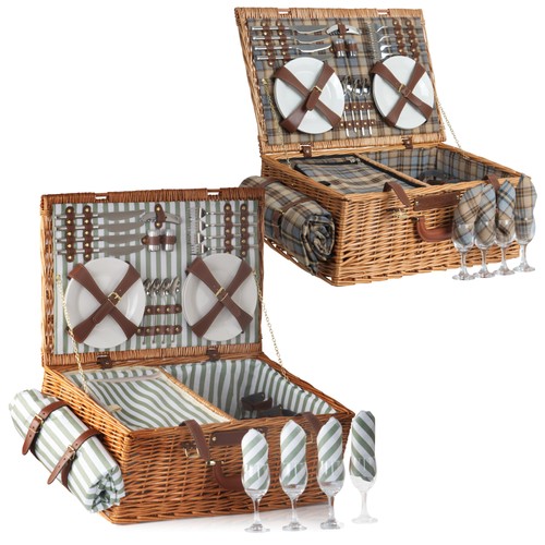 Cestino picnic valigetta da - picnic,